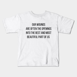 Our wounds Kids T-Shirt